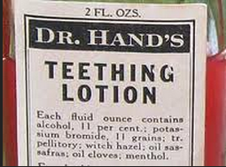 Dr Hands teething lotion ingredients