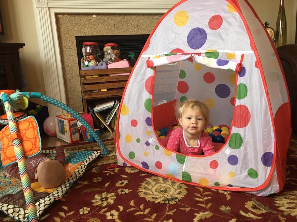 toddler ball tent